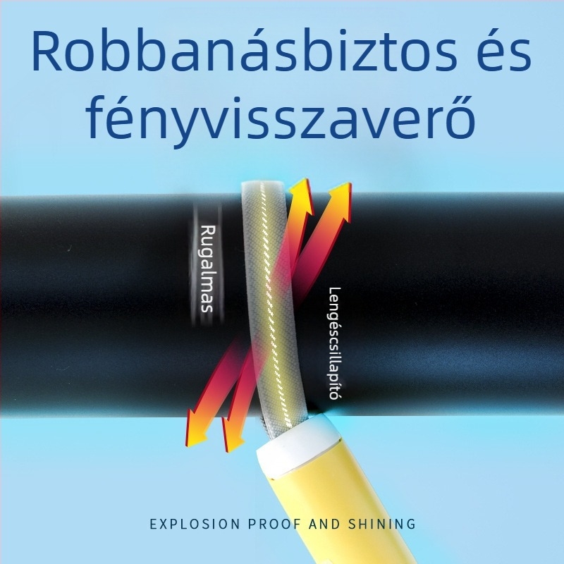 Nylon fényvisszaverő kutyalánc kis- és közepes méretű kutyáknak, törésálló, sétára használható