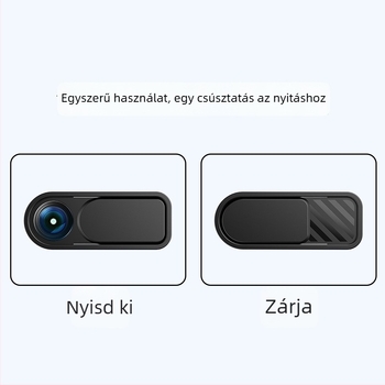Kamera objektív védőfedél – adatvédelmi tolófedél mobiltelefonokra és táblagépekre