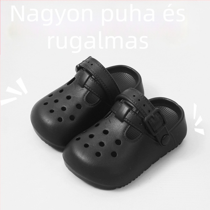 Gyerek EVA szandál cartoon dizájnnal, uniszex, nyár 2025, EVA anyag, csúszásmentes talp