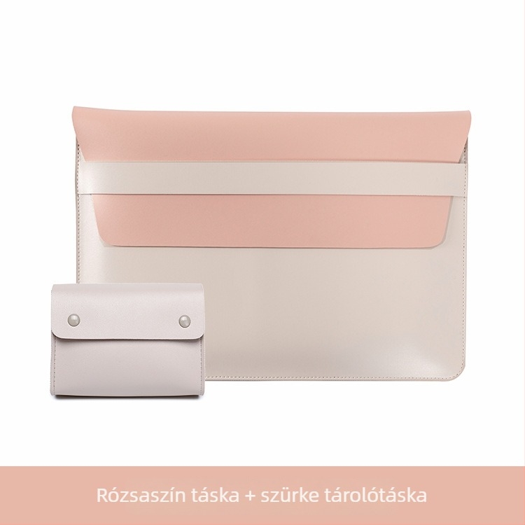 MacBook Air 13,3 hüvelykes és Pro 13 hüvelykes bőrrel bélelt laptop tok