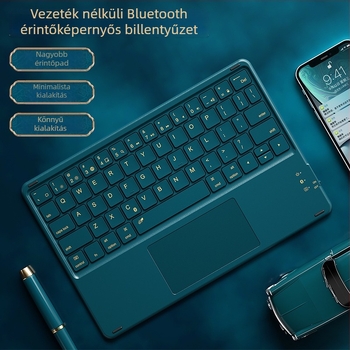 Bluetooth billentyűzet, 64 gomb, ABS anyag, vezeték nélküli, háttérvilágítás nélkül