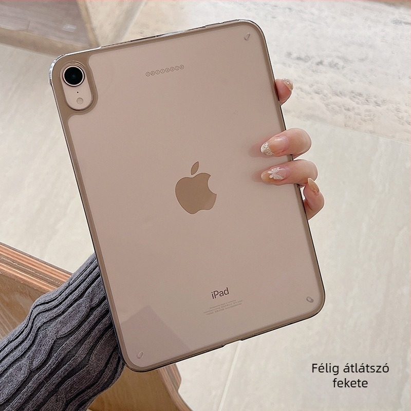 Átlátszó teljes körű védőtok iPad Pro 11-hez, tollhely nélkül, ütésálló, hőelvezetés