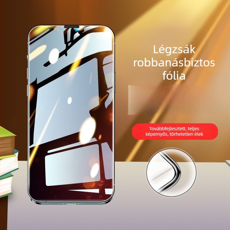 Anti-peep funkcióval és teljes lefedettséggel rendelkező üveg kijelzővédő iPhone X/XR/XS Max és 12/11 Pro modellekhez – HD