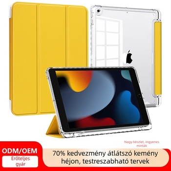 Apple iPad védőtok 11. és 10. generációhoz | Mesterséges bőr, Egyszerű dizájn, Alvó funkció, Esés elleni védelem, Nyomtatott felület, Testreszabható