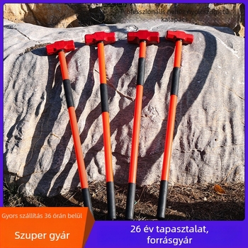 Sokkbiztos nyolcszögletű kalapács, fej 45-ös acélból, műanyag markolattal, nettó súly 2,64 kg