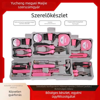 Magie szénacél szerszám láda szétszerelhető eszközökkel otthoni javításokra – többkomponensű készlet