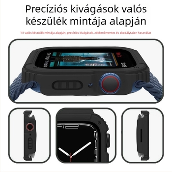 Optimus Prime védőtok Apple Watchhoz, integrált PC+TPU héj