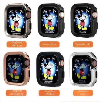 Apple Watch Ultra fémvédő tok – alumínium-titán ötvözet + TPU; 0,004 kg; Kód Wgoufeb