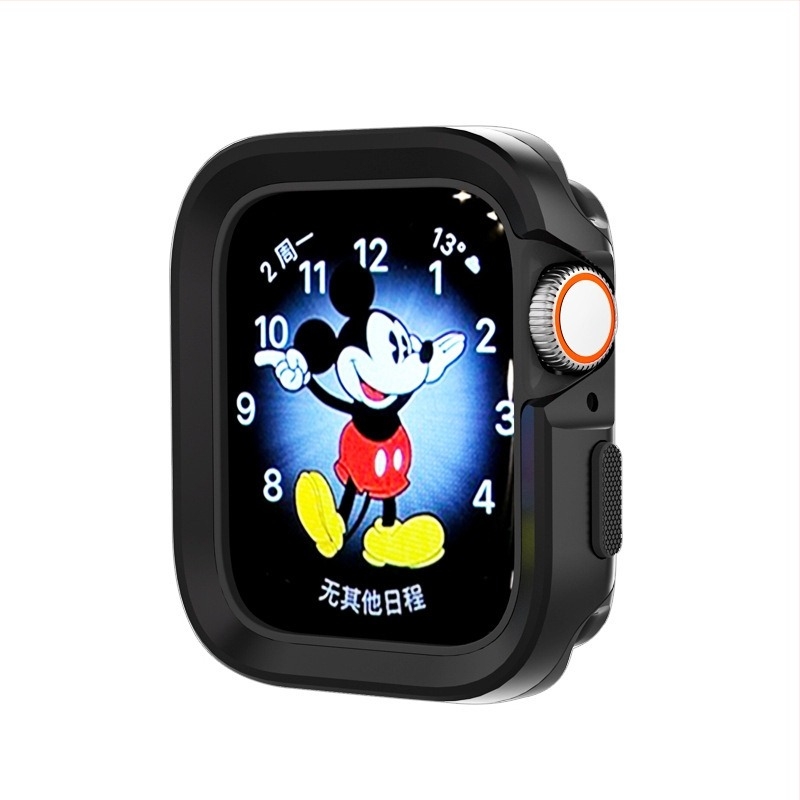 Apple Watch Ultra fémvédő tok – alumínium-titán ötvözet + TPU; 0,004 kg; Kód Wgoufeb