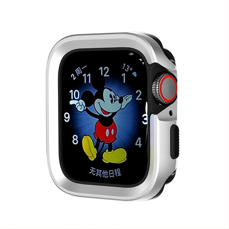 Apple Watch Ultra fémvédő tok – alumínium-titán ötvözet + TPU; 0,004 kg; Kód Wgoufeb
