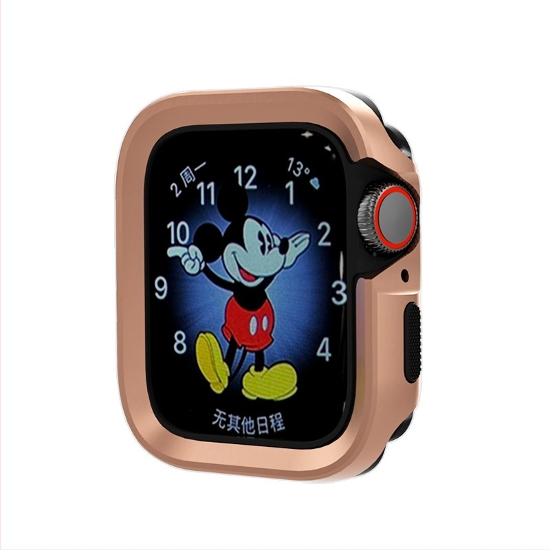 Apple Watch Ultra fémvédő tok – alumínium-titán ötvözet + TPU; 0,004 kg; Kód Wgoufeb