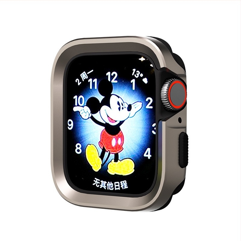 Apple Watch Ultra fémvédő tok – alumínium-titán ötvözet + TPU; 0,004 kg; Kód Wgoufeb