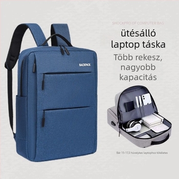 Laptop hátizsák - PU anyag, Oxford bélés, 2025 tavasz kiadás, férfiaknak