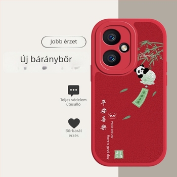 Honor 400 telefontok - báránybőr, matt felület, ütésálló védelem, hőelvezetés, testreszabható
