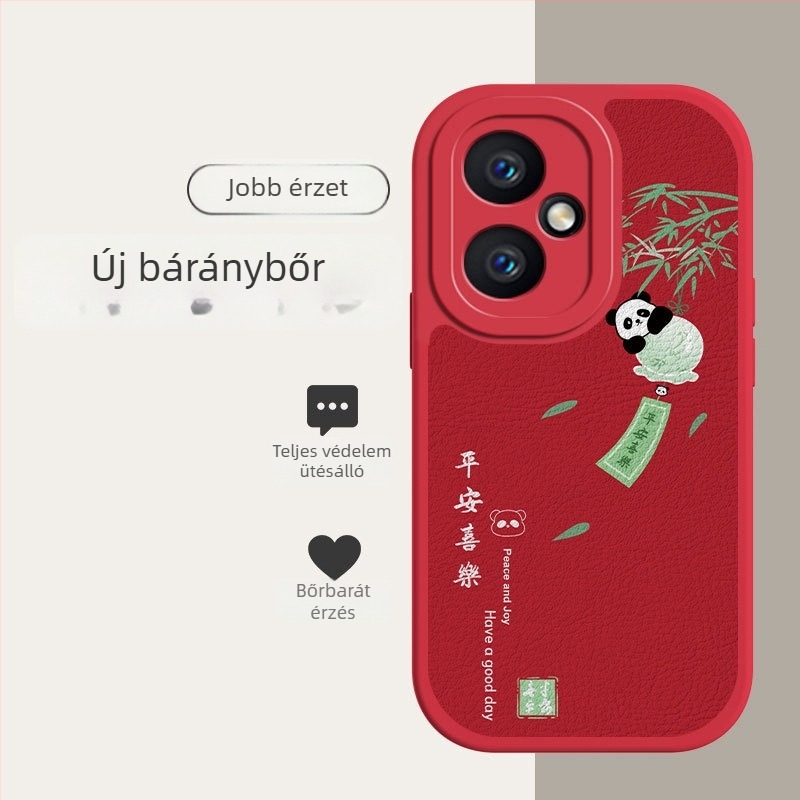 Honor 400 telefontok - báránybőr, matt felület, ütésálló védelem, hőelvezetés, testreszabható