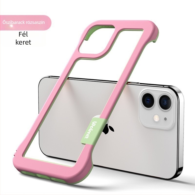 Keret nélküli szilikon tok iPhone 17 Pro és iPhone 16 Pro számára hőelvezető kialakítással