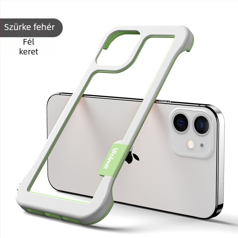 Keret nélküli szilikon tok iPhone 17 Pro és iPhone 16 Pro számára hőelvezető kialakítással