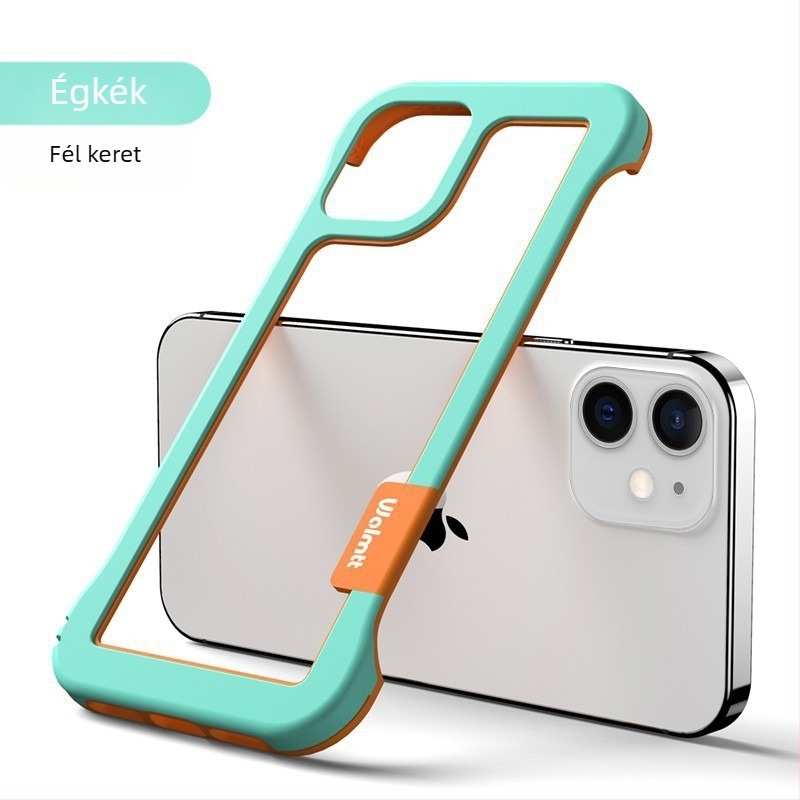 Keret nélküli szilikon tok iPhone 17 Pro és iPhone 16 Pro számára hőelvezető kialakítással