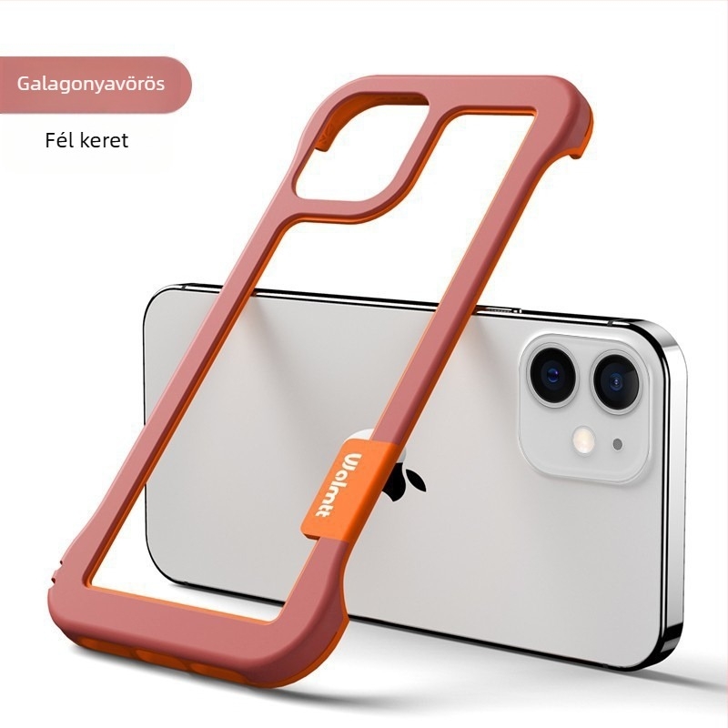 Keret nélküli szilikon tok iPhone 17 Pro és iPhone 16 Pro számára hőelvezető kialakítással