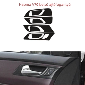Ditu PVC szénszálas beltéri matricák Haima V70-hez – öntapadós ajtó- és középkonzol dekor