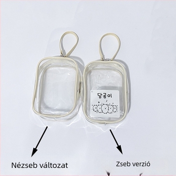 PVC tároló táska – utazási rendező smink- és asztali tároláshoz, többfunkciós