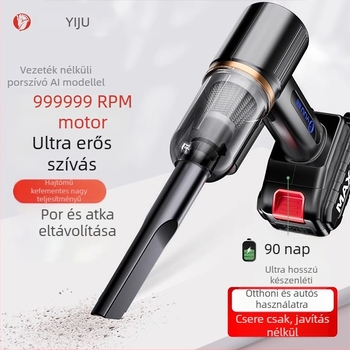 Yi Ju kézi autó porszívó – 18.5V, 150W, 6000Pa, újratölthető, 40 cm kábel