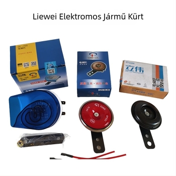 Elektromos autó kürt elektromos járművekhez/motorkerékpárokhoz – kompatibil 12V/48V/60V, impedancia 1Ω, márka Lvee