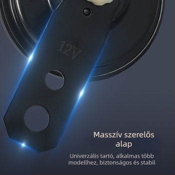 Elektromos jármű kürtje, vízálló, univerzális, 105 dB, motorkerékpár és tricikli számára
