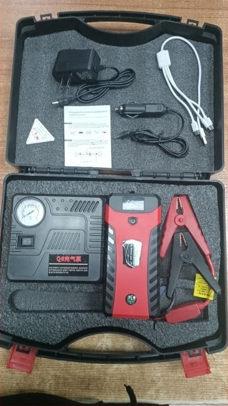 Autóindító, Nagy kapacitás (Bemenet 14.8V, Kimenet 12V, CE/FCC)