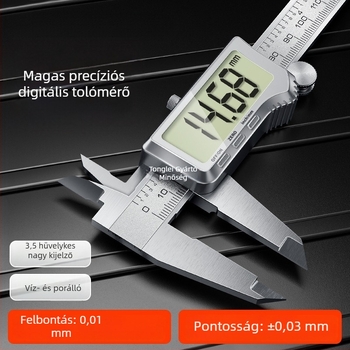 TONGLEI digitális tolómérő mélységmérővel – magas pontosság, ipari minőségű ékszer karkötők számára