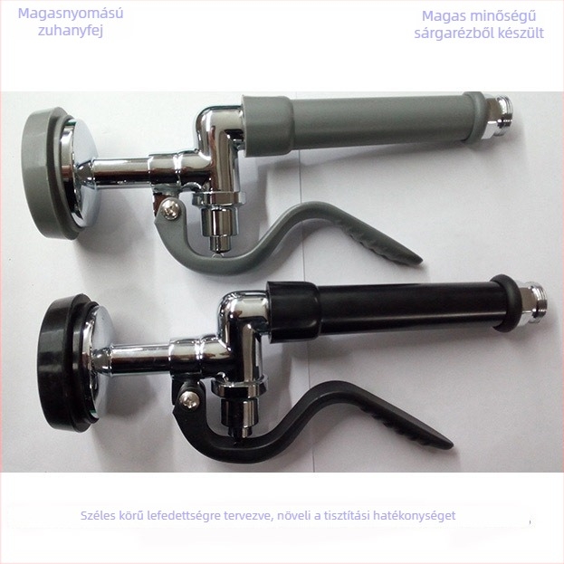 Konyhai magasnyomású csap kézi zuhanyfejjel, modell 9909, réz, 300–1000 psi, menetes csatlakozás