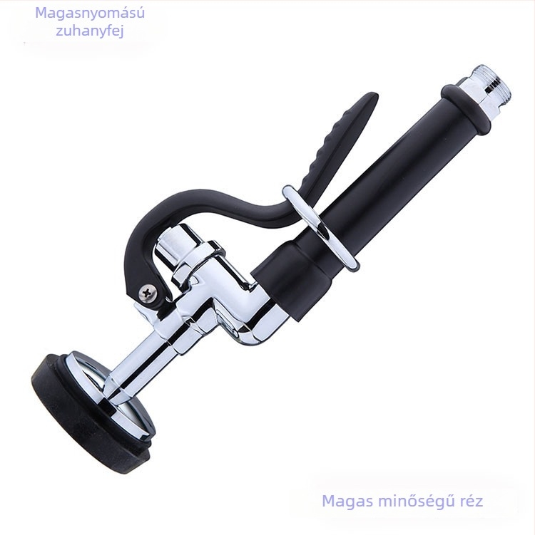 Konyhai magasnyomású csap kézi zuhanyfejjel, modell 9909, réz, 300–1000 psi, menetes csatlakozás