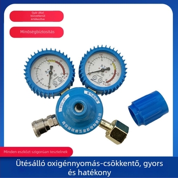 Hosszú szájú felfúvópisztoly halas zacskókhoz, oxigénellátó eszköz, oxigéncső, egy- és kétpozíciós oxigénkészlet, logisztikai csomagoláshoz
