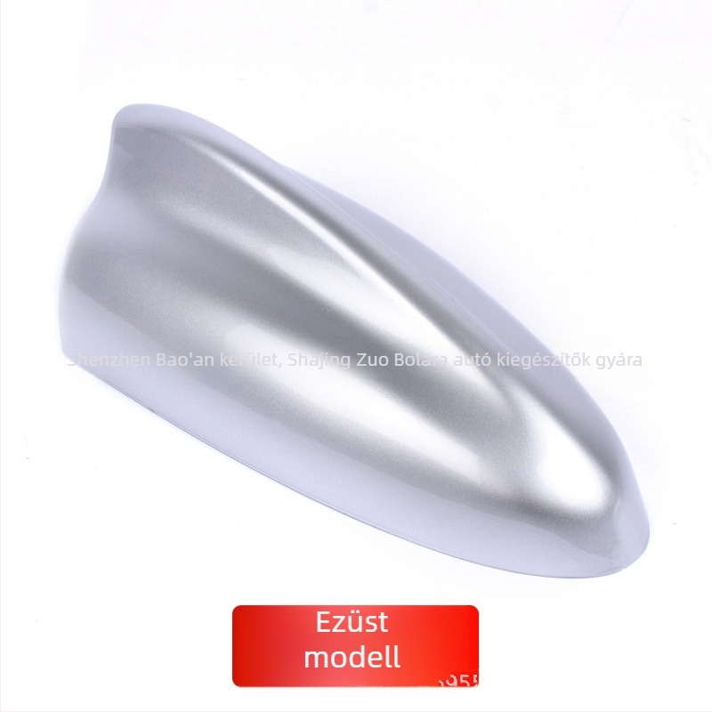 Autó tető Shark-fin antenna díszítéses, ragasztásos beszerelés, 12V DC, 5A, 3 éves élettartam