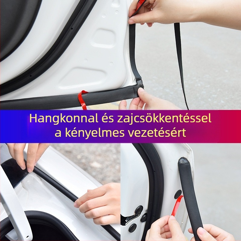 Gumi autóajtó-szigetelő szalag – Yinuo Technology, univerzális illesztés, teljes járműre, hangszigetelés, vízálló