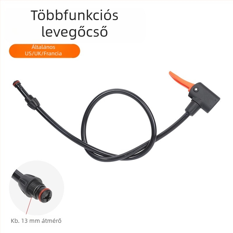 PVC levegőduza kerékpárpumpához, márka Captain of the Tower, licencelhető magáncímke