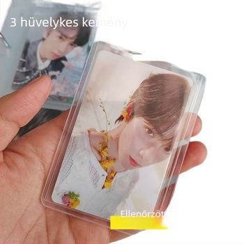 Katalógus-stílusú műanyag védőtok kompakt kártyákhoz, koreai stílus, export kizárólagos határon át, gyári közvetlen testreszabás