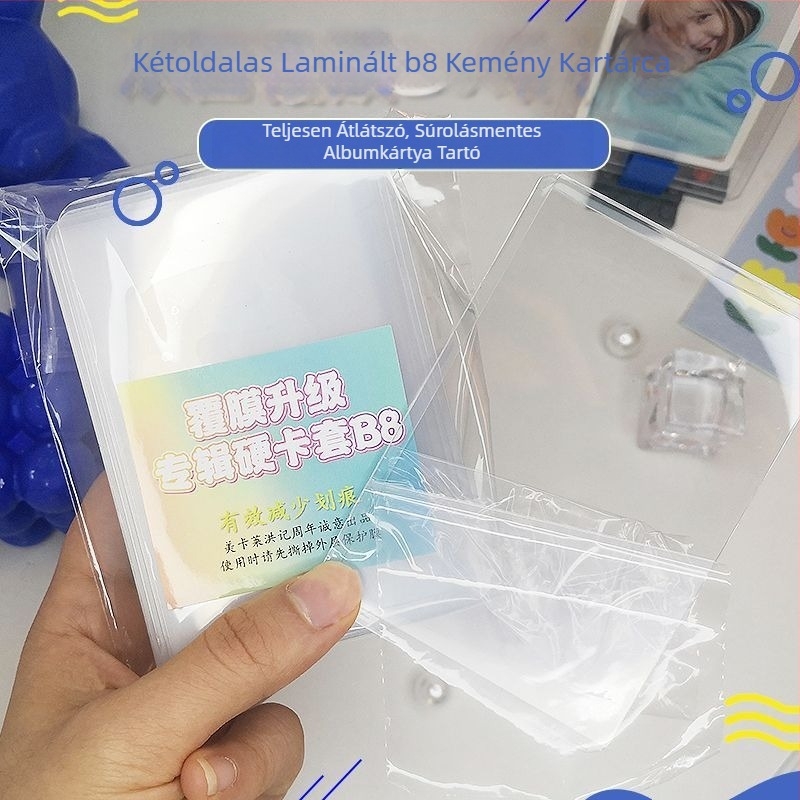 Katalógus-stílusú műanyag védőtok kompakt kártyákhoz, koreai stílus, export kizárólagos határon át, gyári közvetlen testreszabás