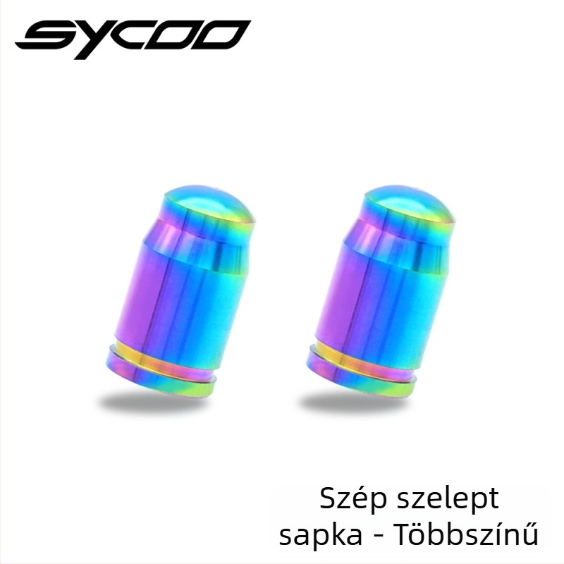 Sycoo Titánium Presta szelepsapka hegyi kerékpárhoz – porvédő