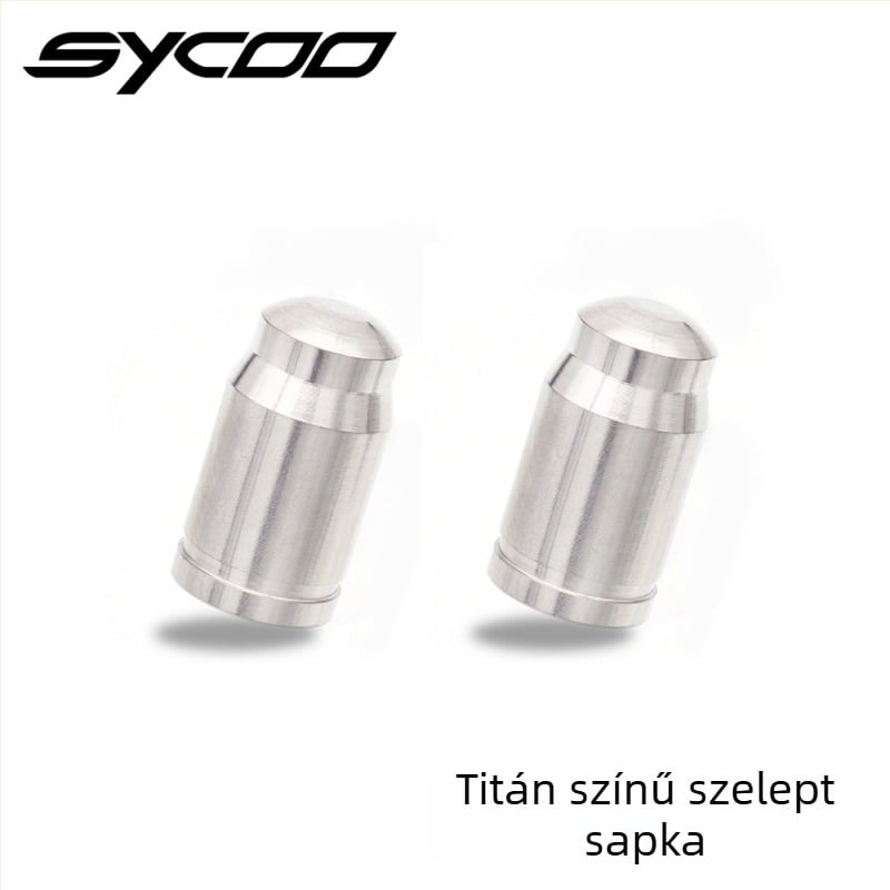 Sycoo Titánium Presta szelepsapka hegyi kerékpárhoz – porvédő