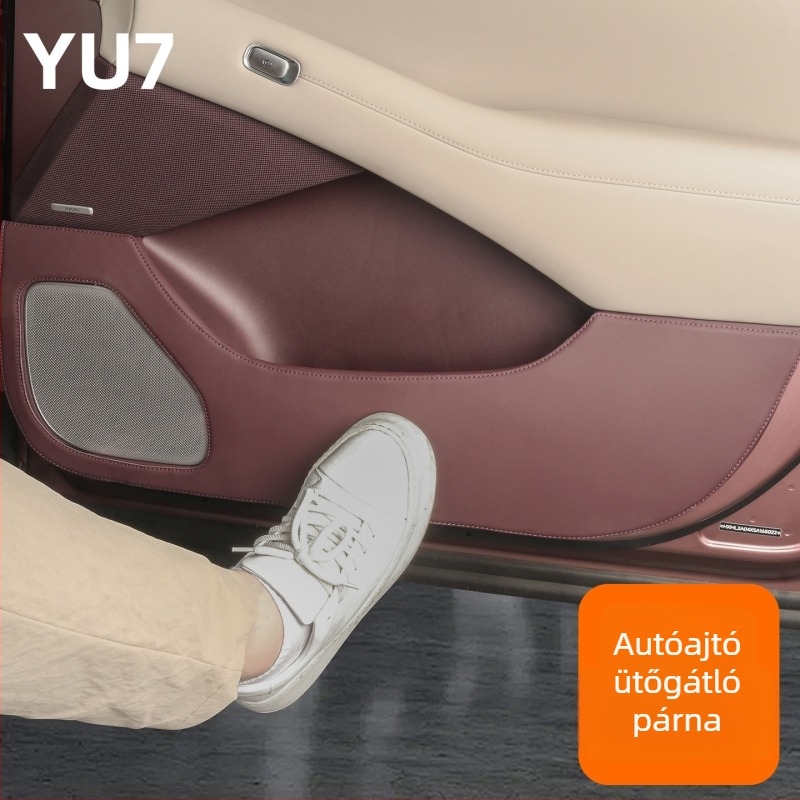 Nappa bőr ajtóvédő Xiaomi Yu7-hoz – belső ajtópanel védő, szennyeződés elleni pajzs, Coolness Márka