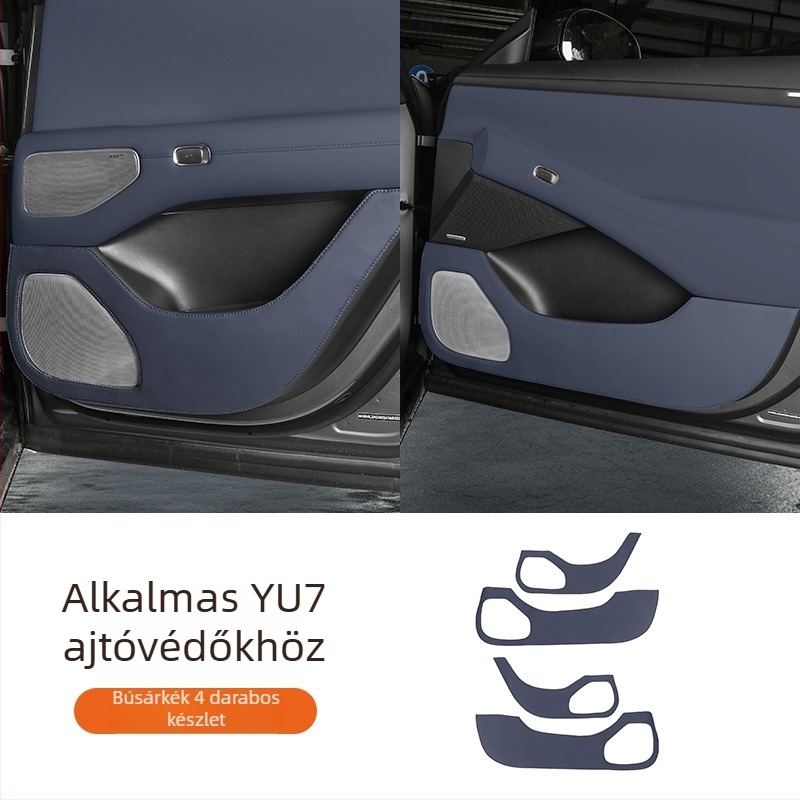Nappa bőr ajtóvédő Xiaomi Yu7-hoz – belső ajtópanel védő, szennyeződés elleni pajzs, Coolness Márka