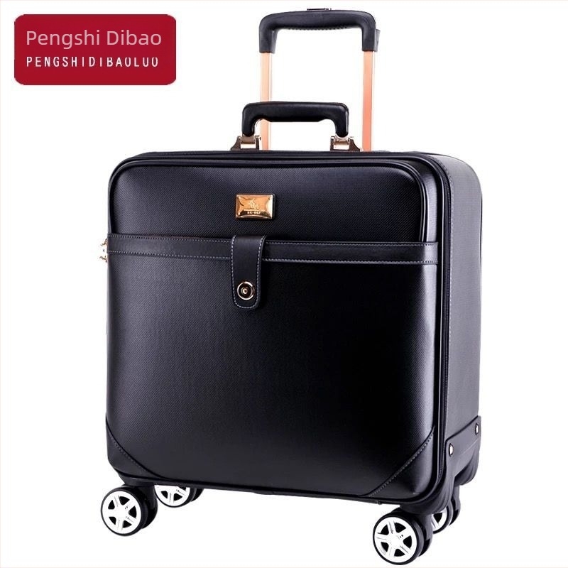 Uniszex utazótáska oldalsó nyitással, poliészter külső, robbanásbiztos zár, univerzális kerekek