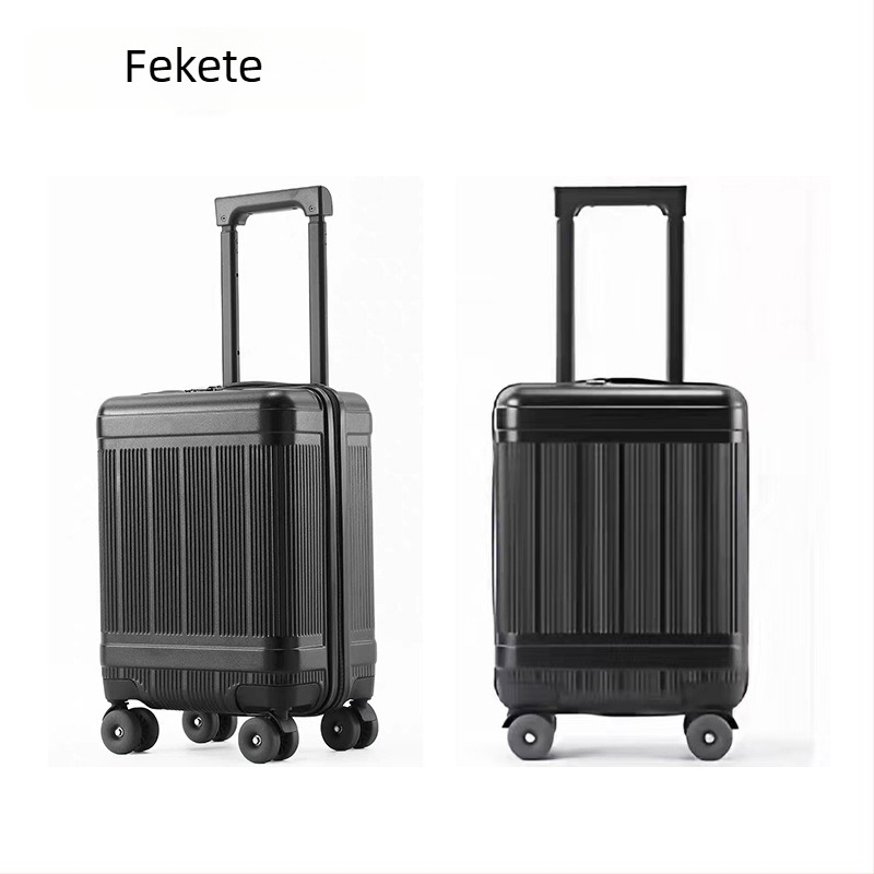 ABS+PC anyagú kézipoggyász, univerzális kerekek, TSA kombinációs zár, 3,0 kg, cipzáras nyitás
