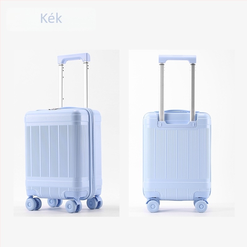 ABS+PC anyagú kézipoggyász, univerzális kerekek, TSA kombinációs zár, 3,0 kg, cipzáras nyitás