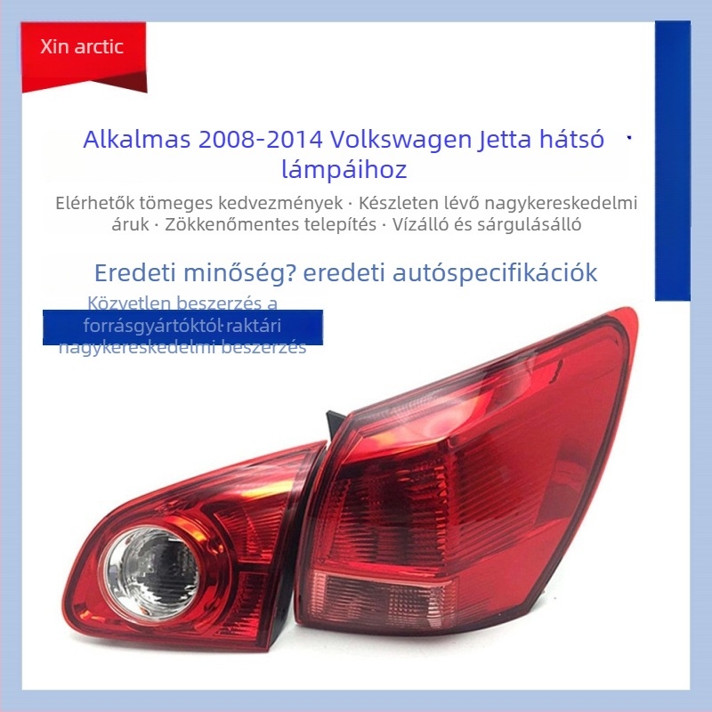 Qashqai hátsó lámpa (2008–2015) – fék- és tolatólámpa, félkész egység