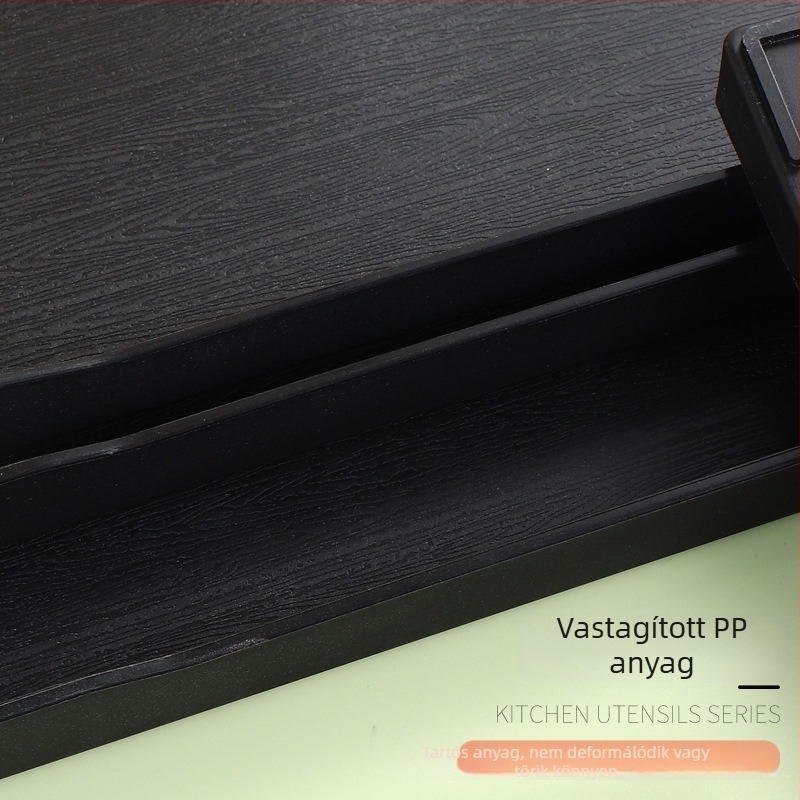 Műanyag teás tálca, négyszögletes, könnyed luxus retro stílus