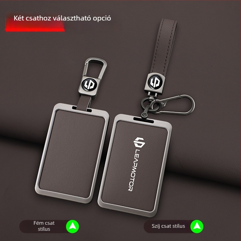 C10 2024 kulcs-kártya tartó NFC közelítés, fém burkolat és csat, Zero Run autóhoz – férfiaknak
