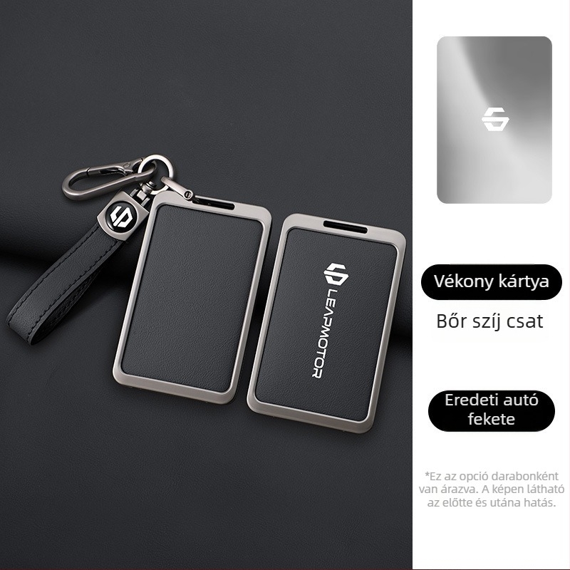C10 2024 kulcs-kártya tartó NFC közelítés, fém burkolat és csat, Zero Run autóhoz – férfiaknak