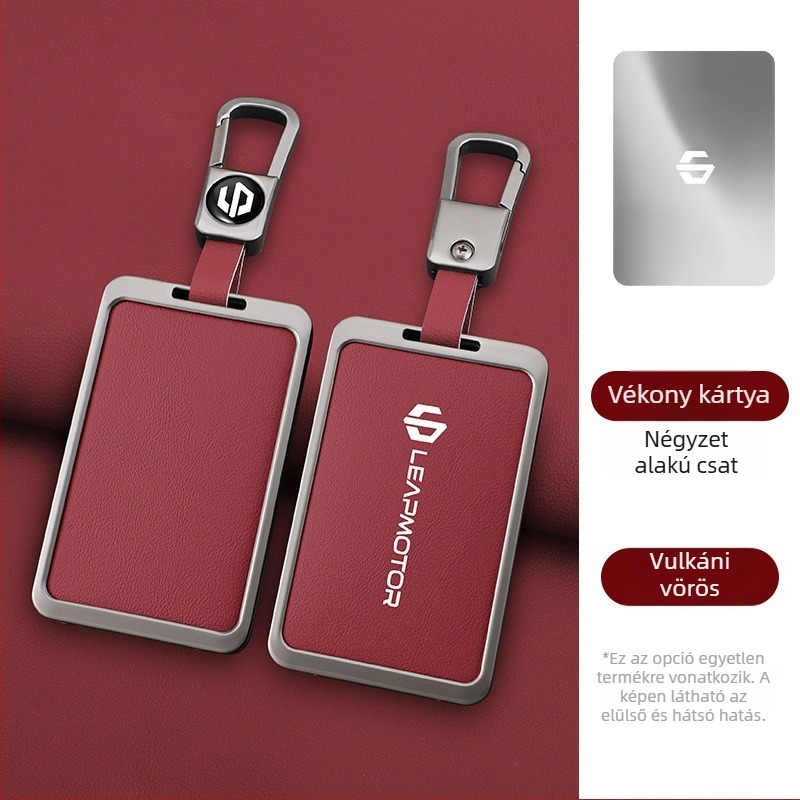 C10 2024 kulcs-kártya tartó NFC közelítés, fém burkolat és csat, Zero Run autóhoz – férfiaknak